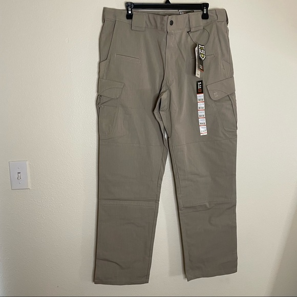 5.11 Tactical STRYKE PANT with Flex-Tac in Khaki 36x32 - Picture 6 of 9